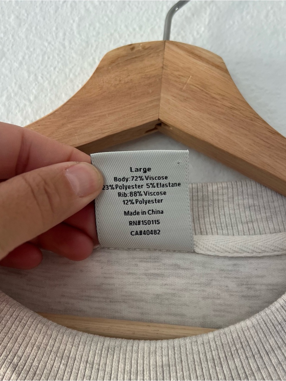 VARLEY | Doublesoft Maple Dress in Ivory Marl | L - Picture 4 of 5